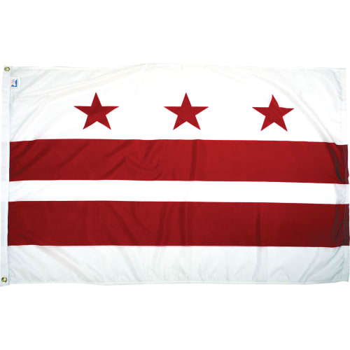 Distrito de Columbia con Bandera Estatal Flag,3' x 5'